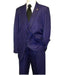 Mens Suit Brand 3 Piece Fashion Suit Vett Vested Solid Purple