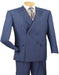 Mens 48 Short Suit - Blue Suit