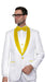 Men's Alberto Nardoni White Tuxedo Yellow