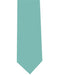 Men's Solid Extra Long Aqua ~ Turquoise Color Polyester Neck Tie-Men's Neck Ties - Mens Dress Tie - Trendy Mens Ties