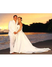 Men's Beach Weddings Attire Suit Menswear White $199 Suit