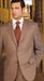 Authentic Real With Tags Cheap Priced Business Suits Clearance Sale 2 Pleats Tan ~ Beige - High End Suits - High Quality Suits
