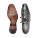 Belvedere Alfred Alligator Derby Dress Shoe – Caramel