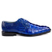 Belvedere Colombo Caiman Hornback Dress Shoe – Black