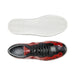 Belvedere Corona Caiman & Lizard Sneaker – Black & Red