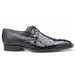 Belvedere Isola Ostrich Quill Dress Shoe – Black