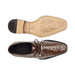 Belvedere Isola Ostrich Quill Men's Dress Shoe – Brown
