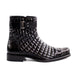 Belvedere Libero Quilted Caiman Dress Boot – Brown
