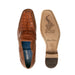 Belvedere Natale Genuine Crocodile Loafer in Brandy