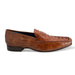 Belvedere Natale Genuine Crocodile Loafer in Brandy