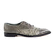 Belvedere Onesto Ostrich & Caiman Crocodile Dress Shoe – Grey