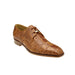 Belvedere Sabato Crocodile Patchwork Oxford in Honey Tan