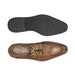 Belvedere Samuel Calf & Ostrich Split Toe Dress Shoe – Blue