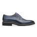 Belvedere Samuel Calf & Ostrich Split Toe Dress Shoe – Blue