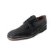 Belvedere Tyson Black Ostrich & Calf Skin Dress Shoe for Men