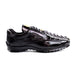 Belvedere Vasco Hornback Crocodile Sneaker – Black
