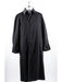 Men's Big And Tall  Overcoat Long Men's Dress Topcoat -  Winter coat 4XL 5XL 6XL Black