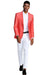 Mens Big and Tall Blazer - Big and Tall Salmon Sport Coat