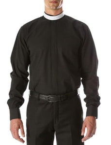 Men's Big and Tall Shirts Black - Small Tab