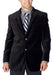 Men's Black Corduroy Suit 2 Button Style + Jacket Sport coat + Pants