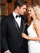 Parker Black 2-Button Notch Tuxedo Ike Evening by Tuxedo Authentic Brand