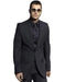 Men's Black Clearance Sale Italian Man Suits