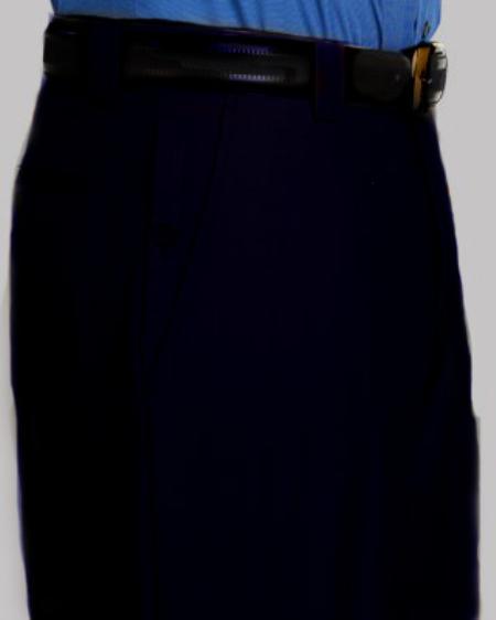 Men's Sand Flat Front Pants - Cheap Priced Dress Slacks For Men On Sale