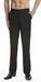 Men's Dress Pants Trousers Flat Front Slacks Black