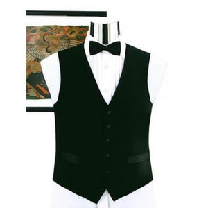 Simple Black Not Shiny Tuxedo Dress Tuxedo Wedding Vest ~ Waistcoat ~ Waist coat