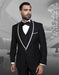Men'S Black Fashion Tux By Statement Suits Clothing Confidence