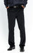 Men's Stylish Flat Front Corduroy Formal Black Dressy Pant