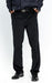 Men's Stylish Flat Front Corduroy Formal Black Dressy Pant