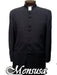 Mandarin Collar BANNED Collar Black Suit 8 BUTTON EXTRA FINE HAND MADE Discount Sale Designer Super Light Weight