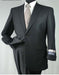 Super 140's Merino Wool  3 Button Side Vents, Flat Front Pant.