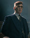 Men's Black Peak Lapel Peaky Blinders Suit - Peaky Blinder Outfits+ Overcoat + Hat (Peaky Blinder Custome)