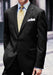 2 Or 3 Button Super 150'S Black Multi-Stripe ~ Pinstripe 2 Piece Suits - Two Piece Business Suits Suit