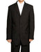 Men's Black  Poly Poplin Fabric Suit
