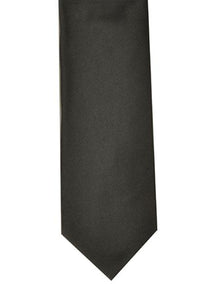 Men's Extra Long Black Polyester Neck Tie-Men's Neck Ties - Mens Dress Tie - Trendy Mens Ties