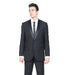Men'S All Black Shawl Collar Slim Fit 2 Piece Suit Fashion Tuxedo For Men