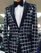 Men's Black Shawl Label Cheap Priced Designer Fashion Dress Casual Blazer On Sale Flap Front Pockets Two Button Blazer