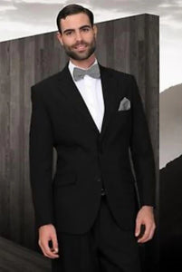 Men's Pleated Pants Athletic Cut Brown Poly~Rayon Fabric Modern Cut 2 Button Cheap Business Suits Clearance Sale