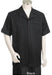 Men's  Silky Soft Polyester Short Sleeve Two Piece Mens Walking Outfit