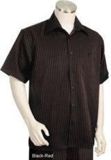 Men's Short Sleeve Polyester Two Piece Mens Walking Outfit