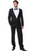 Men'S Two Toned Black With White Lapel 1 Button Suit Shawl Collar Dinner Jacket Looking Fashion Tuxedo For Men