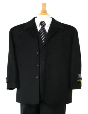 Men's Car coat Luxurious high-quality Long Jacket Wool and Cashmere half-length Men's Dress Coat Jet Black Carcoat ~ Designer Men's Wool Men's Peacoat Sale