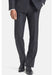 Ike Black Wool Plain Front Tuxedo Pant Ike Evening by Tuxedo Authentic Brand