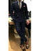 Mens Black and White Window Pane ~ Plaid Double Breasted Suits Suits