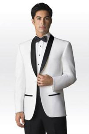 DownTown Shawl Jacket Black/white