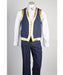 Men's Matching Vest & Pants Set  Blue