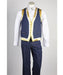 Men's Matching Vest & Pants Set  Blue